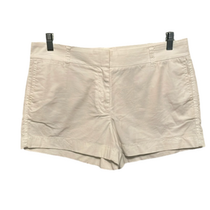 J CREW WHITE CHINO SHORT SIZE 10
